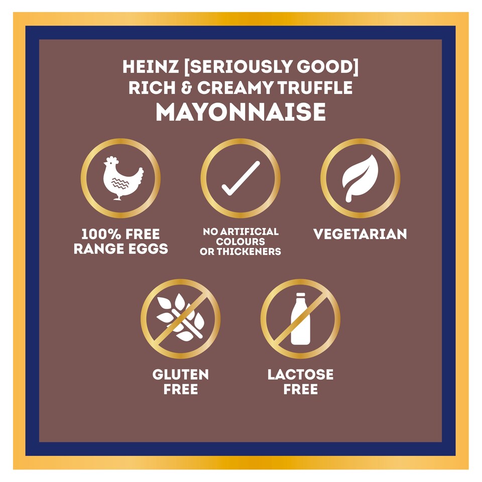 image 1 of Heinz Seriously Good Truffle Mayonnaise 220Ml