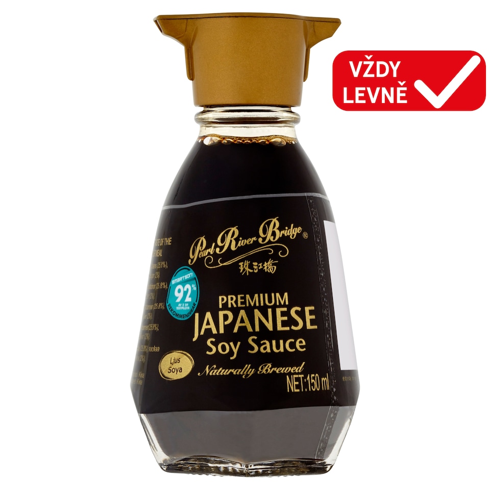 Pearl River Bridge Premium fermentovaná sójová omáčka japonského typu 150ml