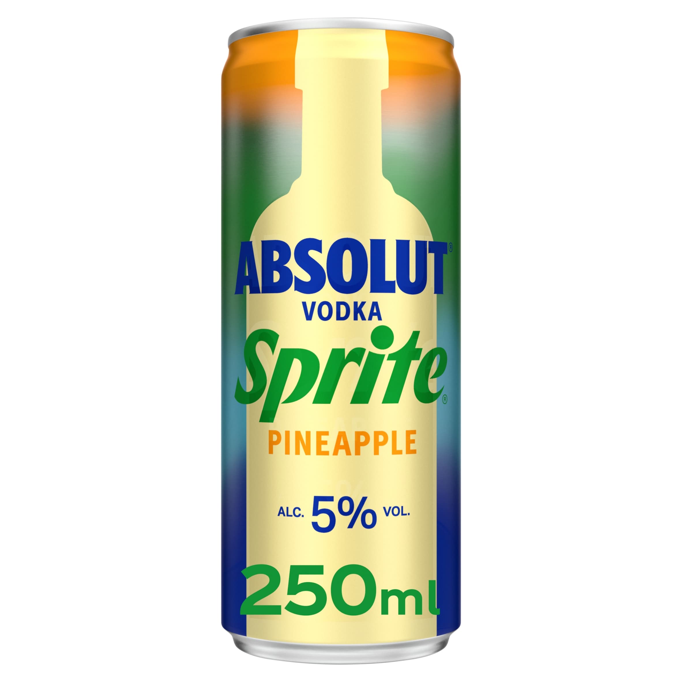Absolut Vodka Sprite Pineapple 250ml