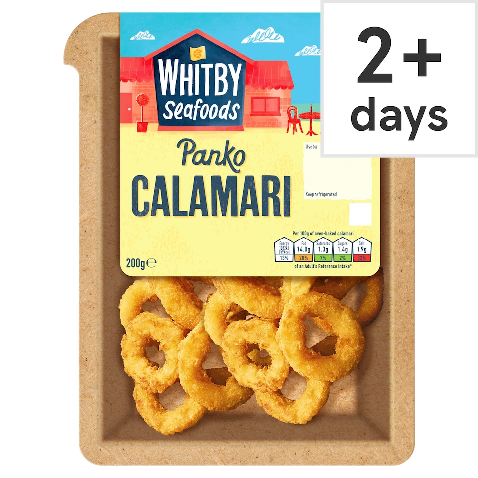 Whitby Seafoods Panko Calamari 200g