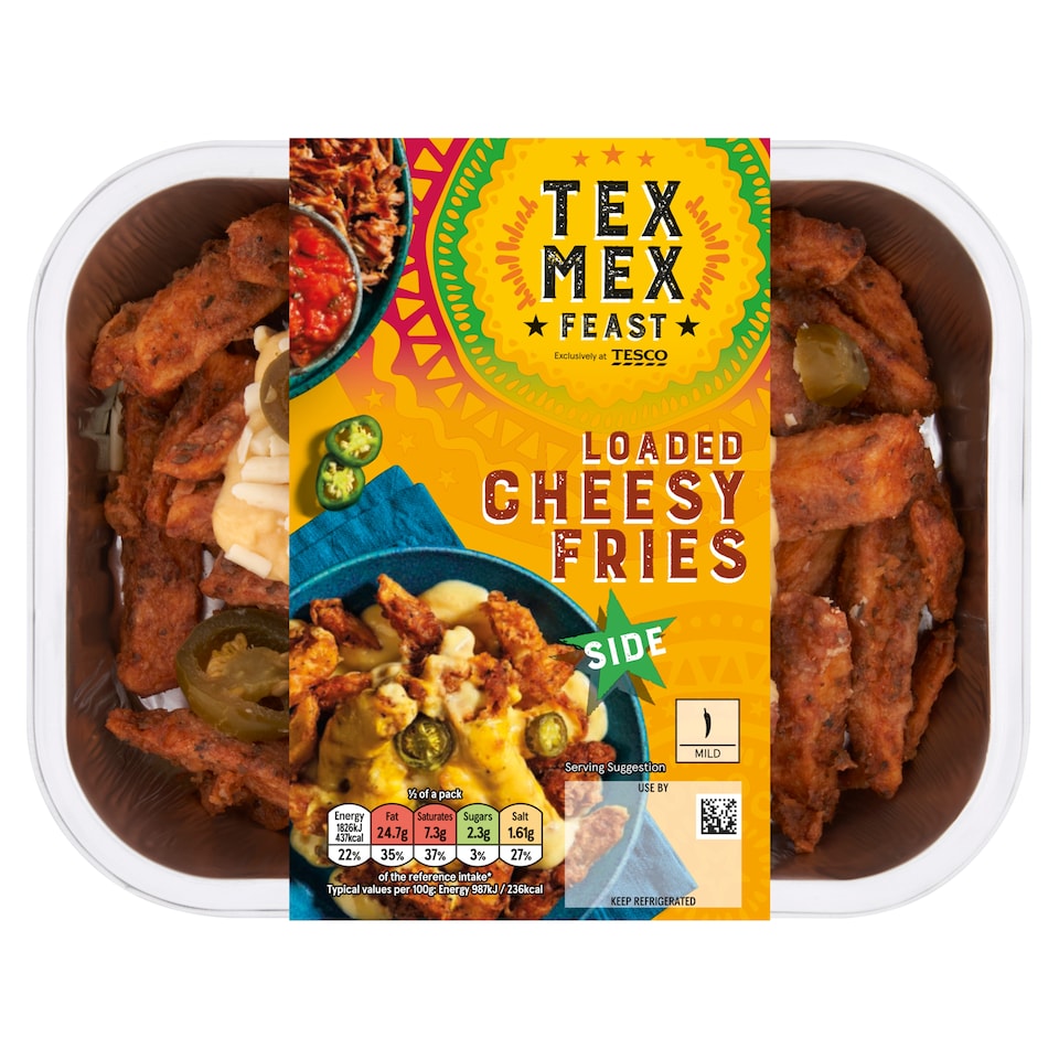 Tex Mex Feast Loaded Cheesy Fries 400g