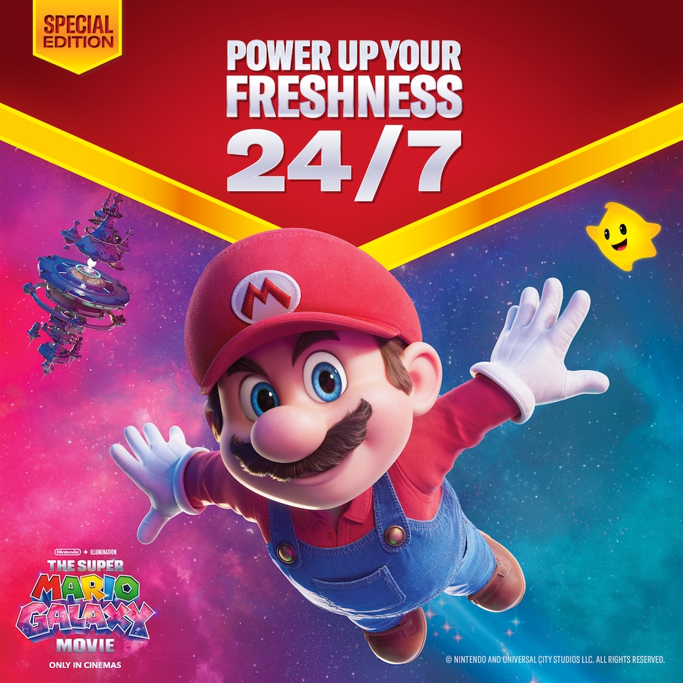 Old Spice Super Mario Special Edition 3 az 1-ben Sampon és Tusfürdő, 1000 ml 1. kép