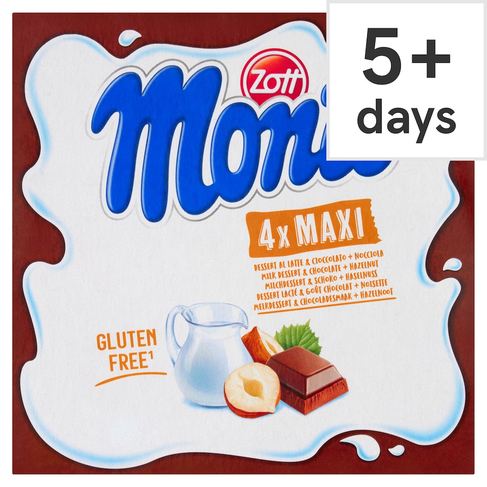 Zott Monte Chocolate Hazelnut Pudding 400G