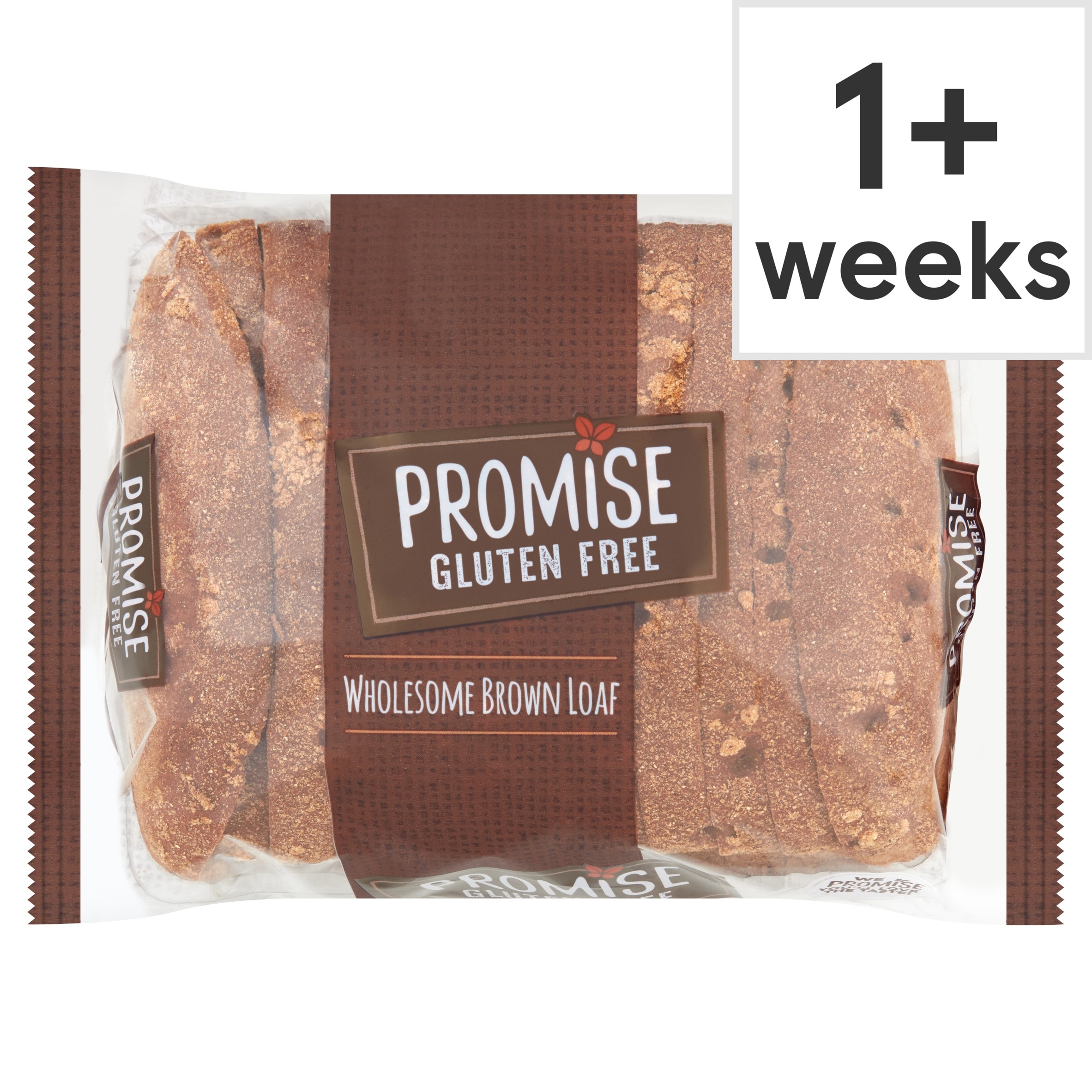 Promise Gluten Free Wholesome Brown Sliced Bread Loaf 480g