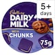 image 1 of Cadbury Dairy Milk Chunks Chocolate Dessert 75G