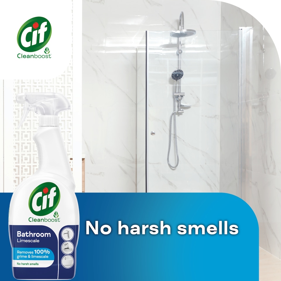 image 1 of Cif Power & Shine Bathroom Cleaner Spray 700Ml