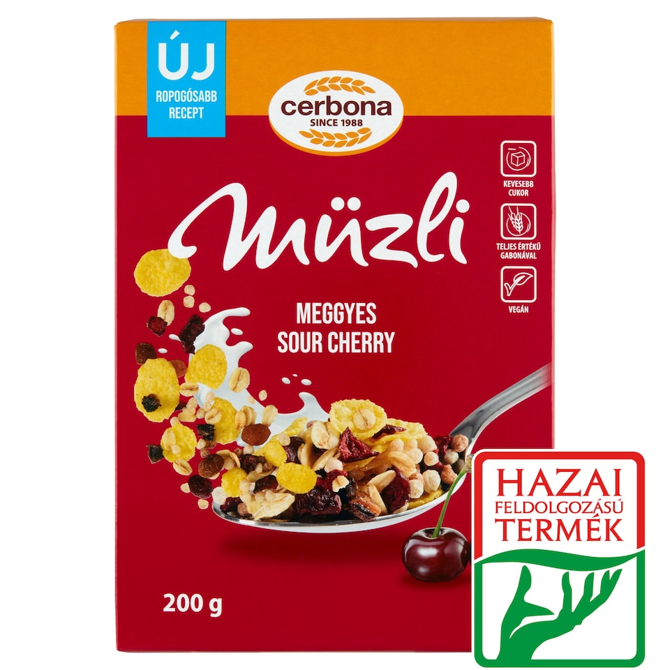 Cerbona Sour Cherry Muesli 200 g