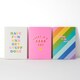 image 2 of Paperchase Rainbow Set of 3 A5 Notebooks