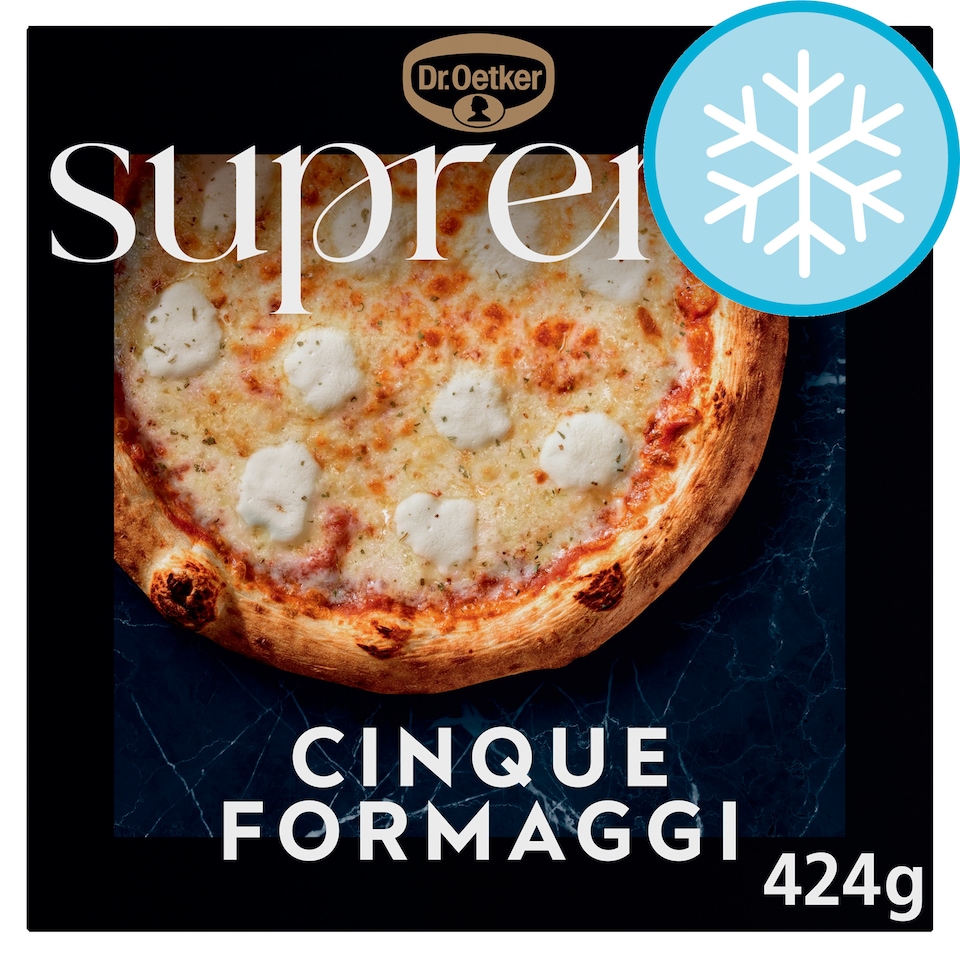 Dr. Oetker Suprema Cinque Formaggi Pizza 424g