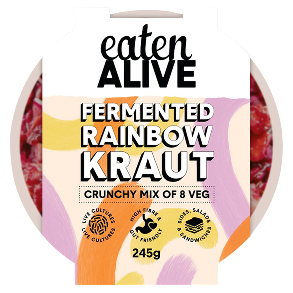 image 1 of Eaten Alive Fermented Rainbow Kraut 245g