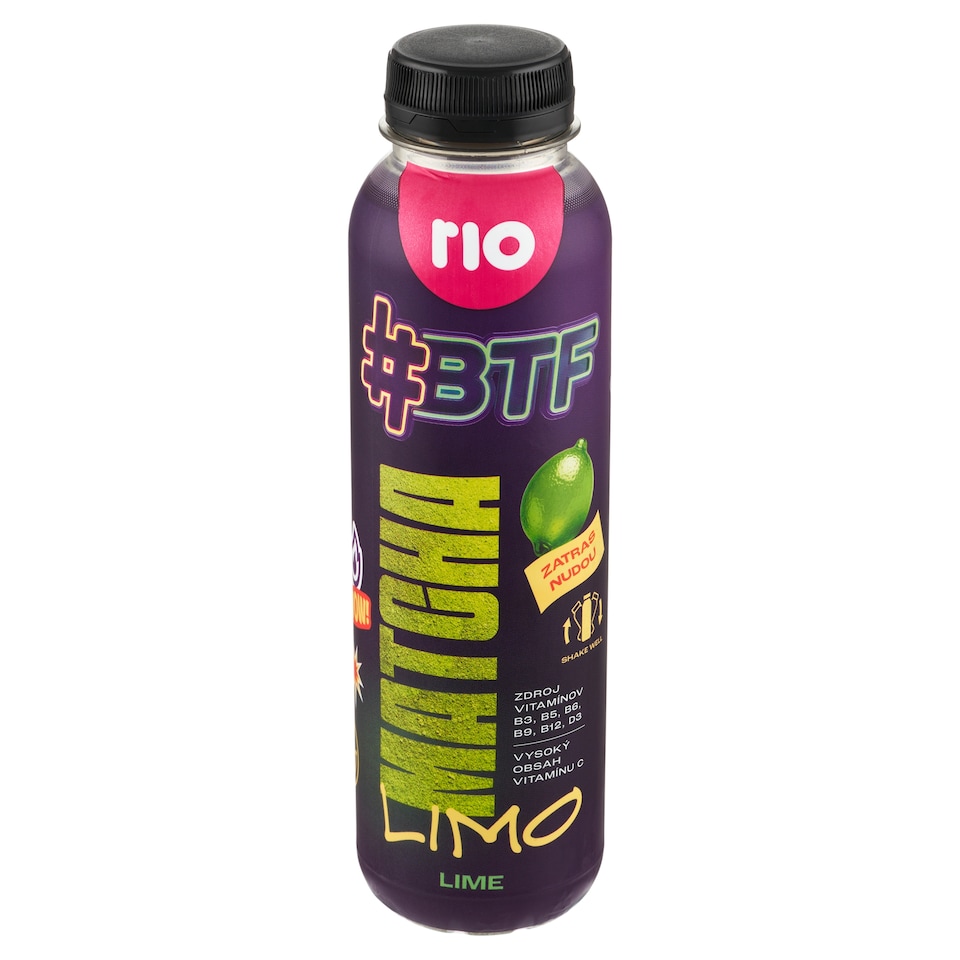 Rio BTF Matcha Limo Lime Non-Carbonated Soft Drink 400 ml