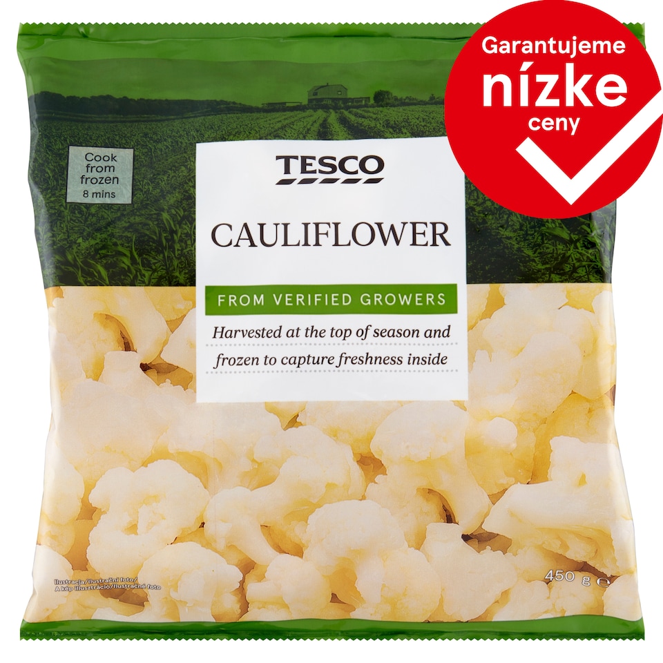 Tesco Karfiól 450 g