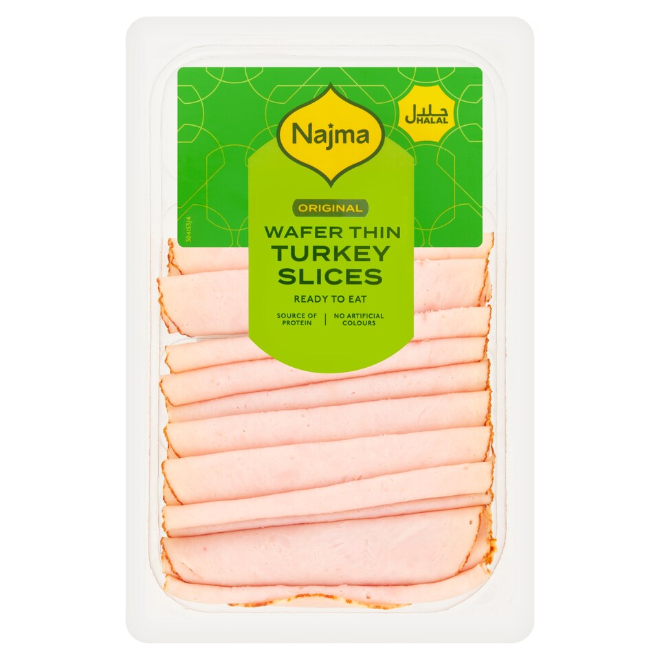 Najma Halal Wafer Thin Turkey 125G