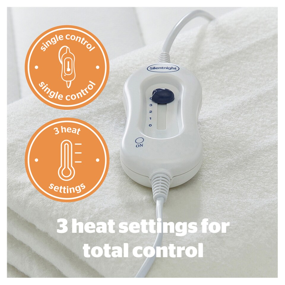 image 1 of Silent Night So Snuggly Electric Blanket Double