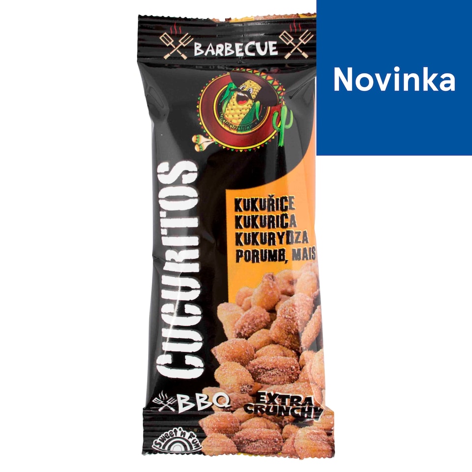 Sweet'n Fun Cucuritos Barbecue kukurica 30 g