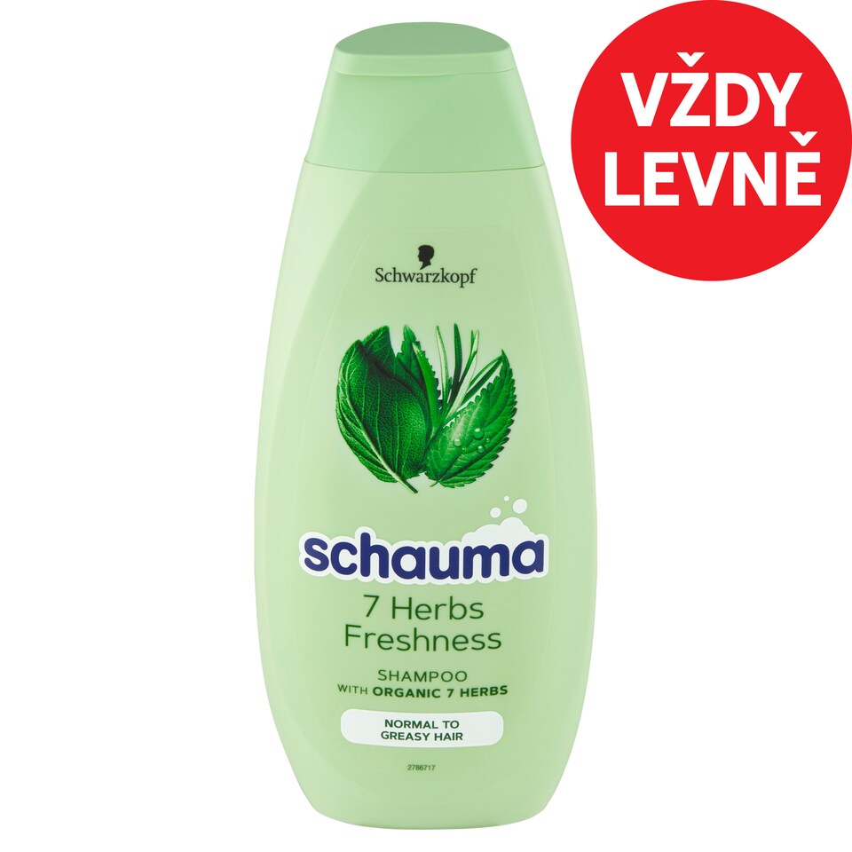 Schauma 7 Herbs Freshness šampon 400ml