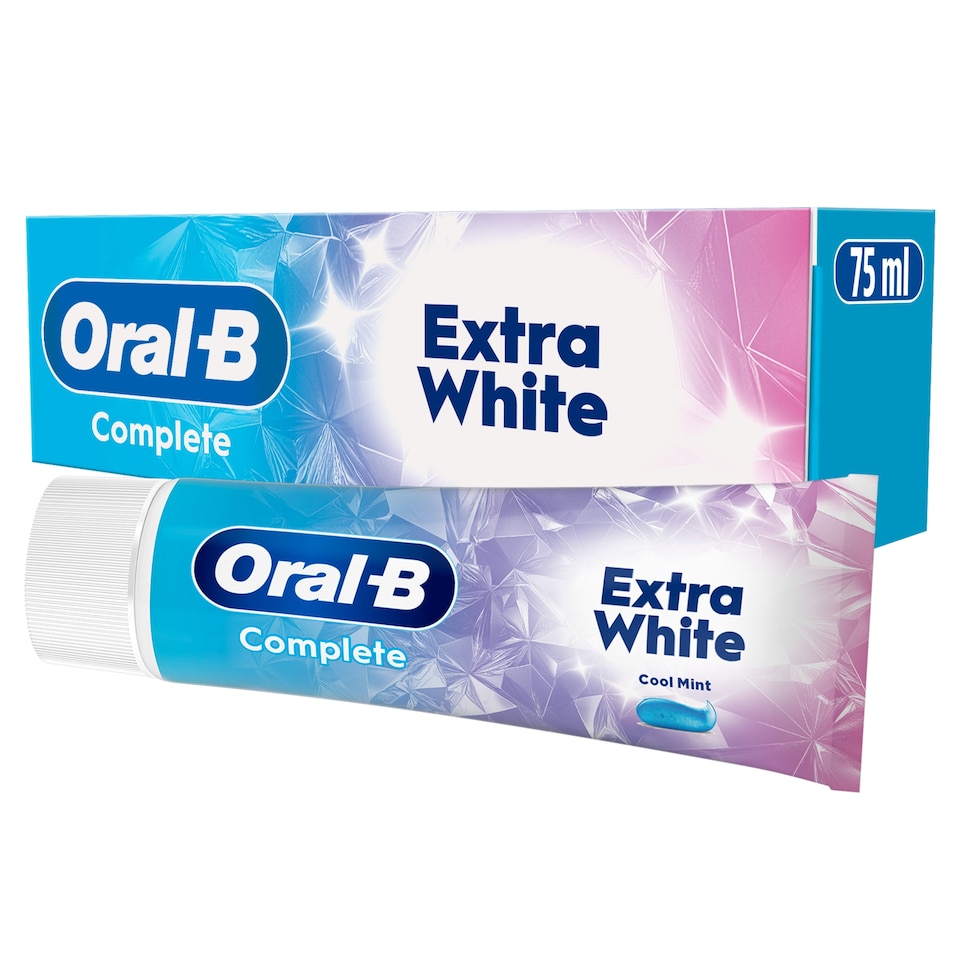 image 1 of Oral-B Complete Extra White Toothpaste 75Ml