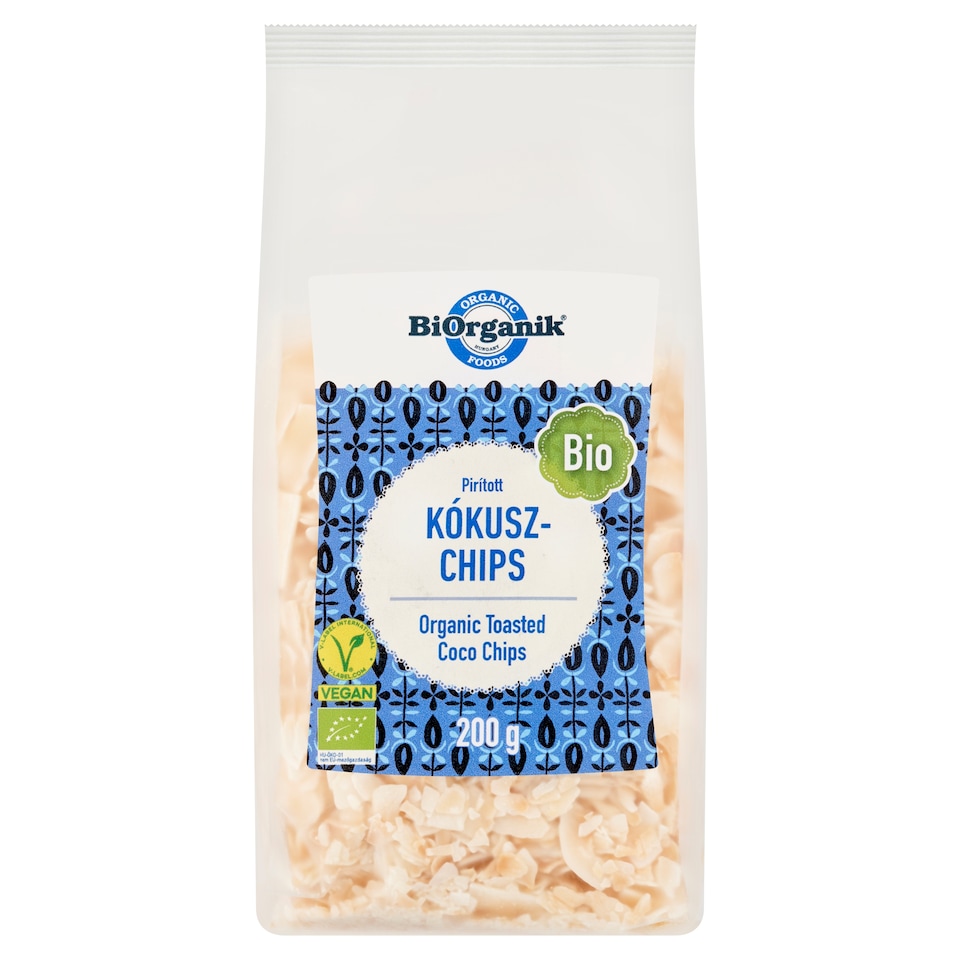BiOrganik bio pirított kókuszchips 200 g
