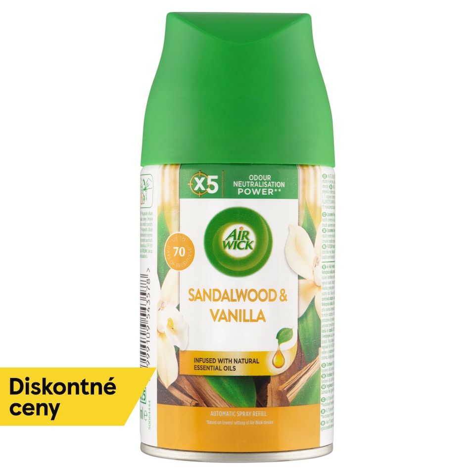 image 1 of Air Wick Freshmatic Automatic Spray Refill Sandalwood and Vanilla 250 ml