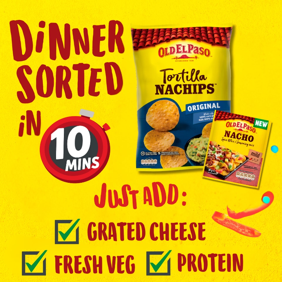 image 1 of Old El Paso Nacho Seasoning Spice Mix 30g