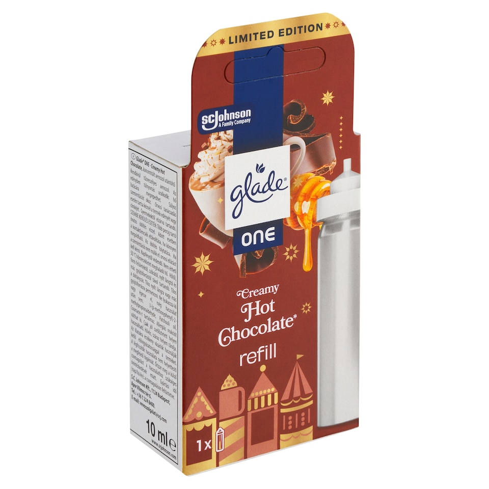 Obrázek 1 pro produkt Glade One Creamy Hot Chocolate náplň do osvěžovače vzduchu 10ml