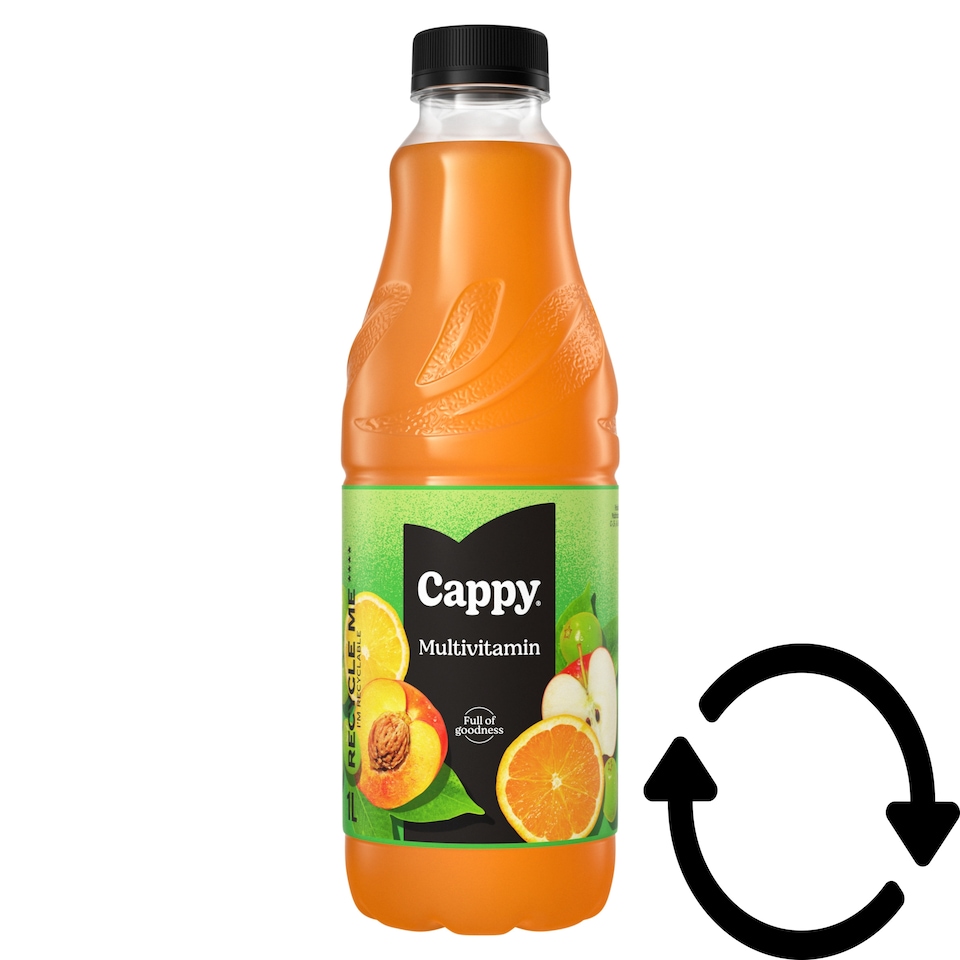 Cappy Multivitamin Fruit Drink with Fruit Juice and Fruit Puree with Sugar and Sweeteners 1 l