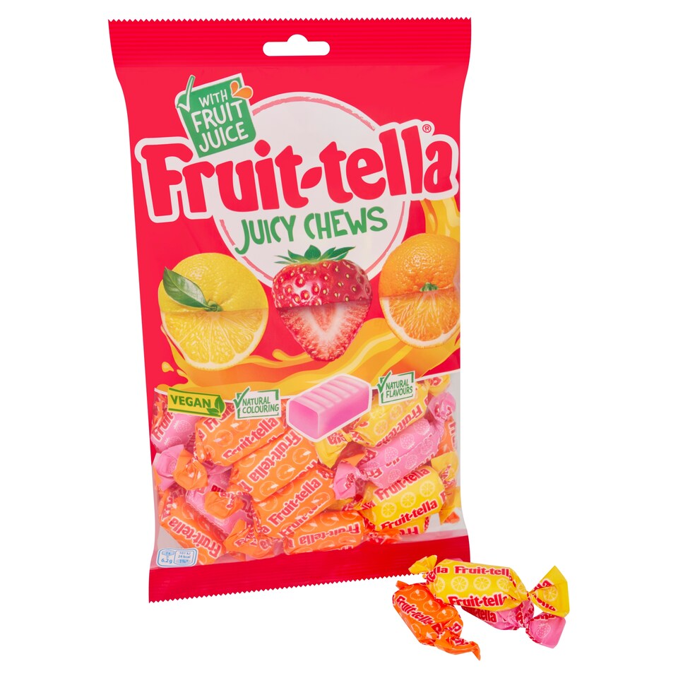 image 1 of Fruit-tella Juicy Chews 300g
