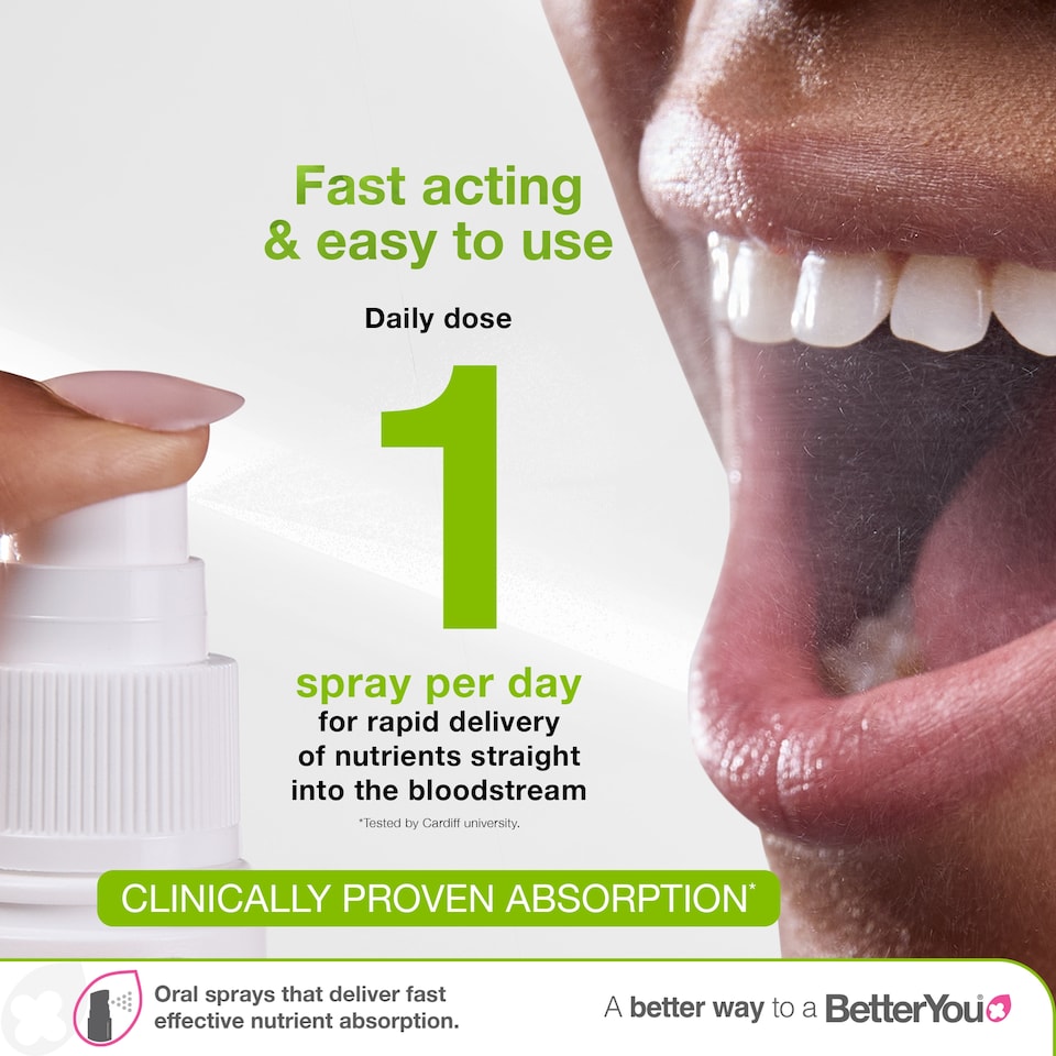 image 1 of BetterYou DLux3000 Vitamin D Oral Spray - 15ml
