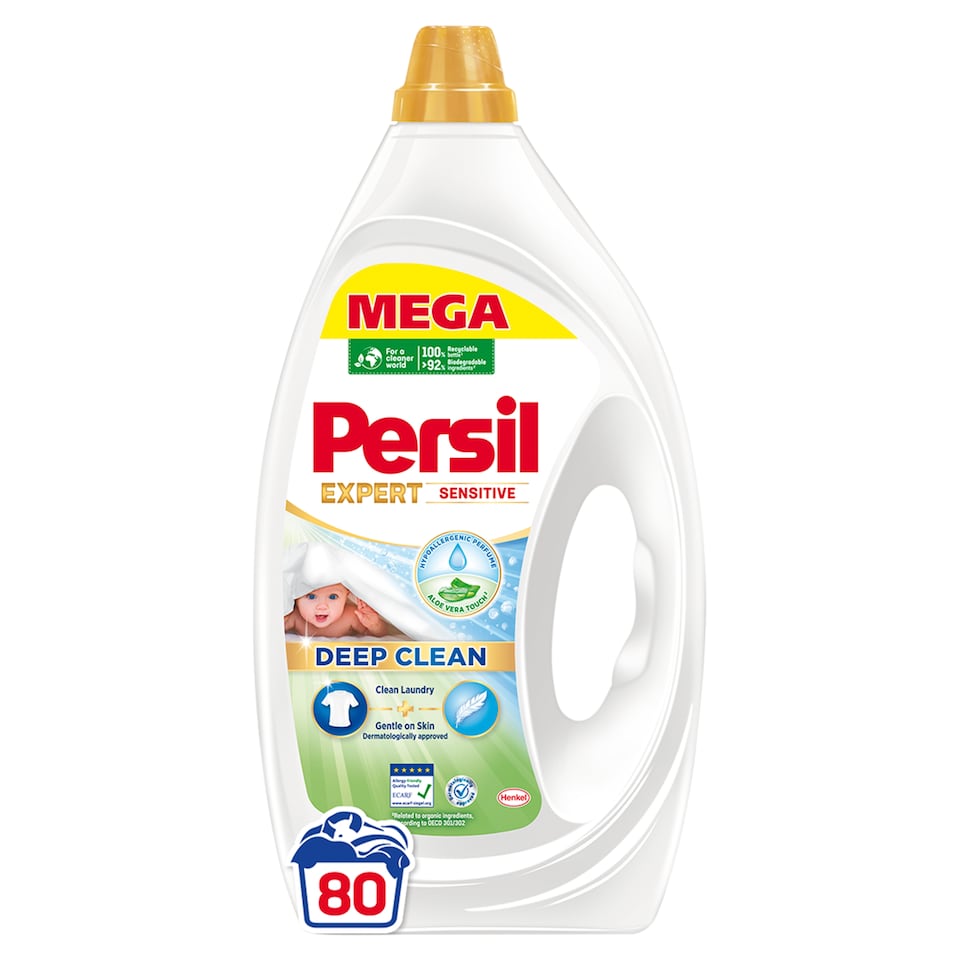 obrázok 1 z Persil prací gél Expert Sensitive pre citlivú pokožku 80 praní