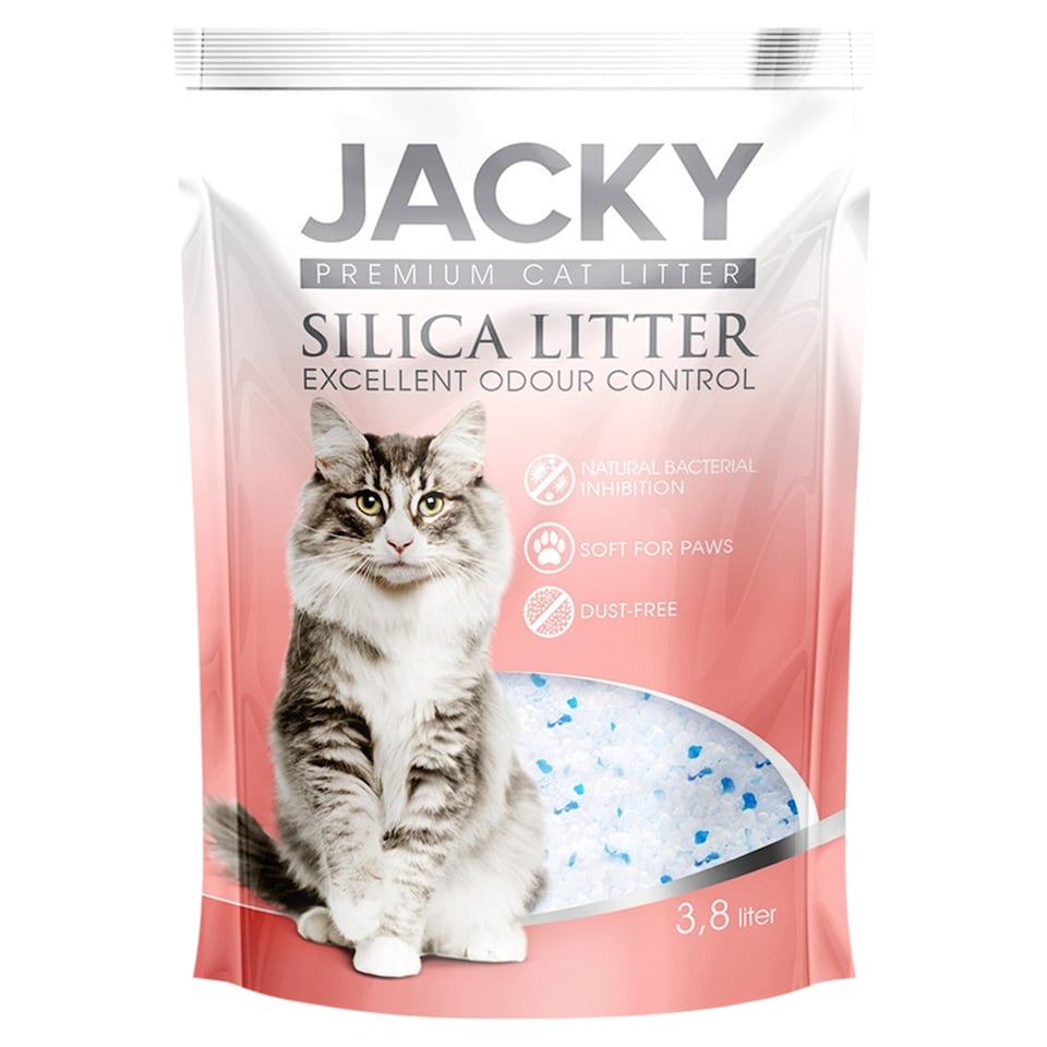 Jacky szilika macska alom 3,8 l