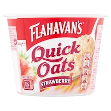 Flahavans Portable 46G Strawberry Porridge