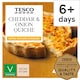 image 1 of Tesco Cheddar & Onion Quiche 400G