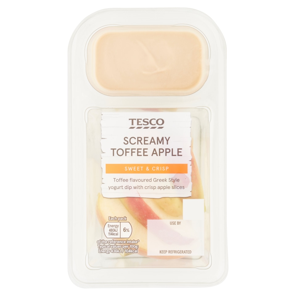 Tesco Screamy Toffee Apple 110g