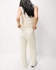 image 4 of F&F Textured Lace Wide Leg Co-ord Trousers in Cream