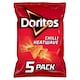 image 2 of Doritos Tortilla Chips Chilli Heatwave Multipack Crisps 5x30g