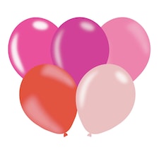 Tesco Pink Balloons 10 Pack