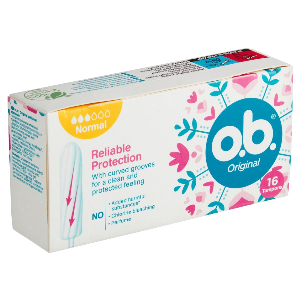 Obrázek 1 pro produkt O.B. Original Normal tampony 16 ks