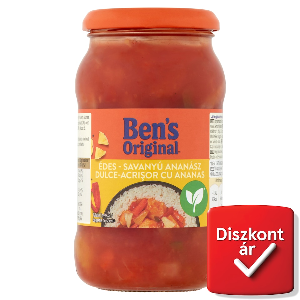 Ben's Original édes-savanyú mártás extra ananásszal 400 g  1. kép