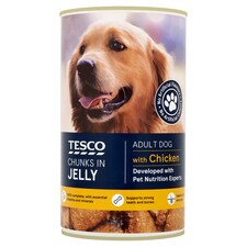 Tesco Chunks In Jelly With Chicken 1.2Kg