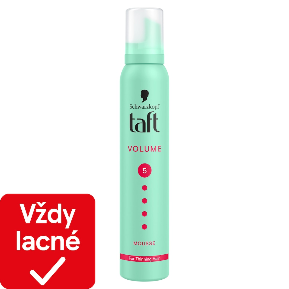 Schwarzkopf Taft Volume penové tužidlo pre slabé vlasy 200 ml