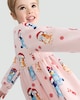 image 2 of Bluey Christmas Print Long Sleeved Sweat Dress in Pink