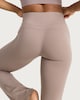 image 2 of F&F Active ULTRASTRETCH High Waisted Flared Leggings in Brown