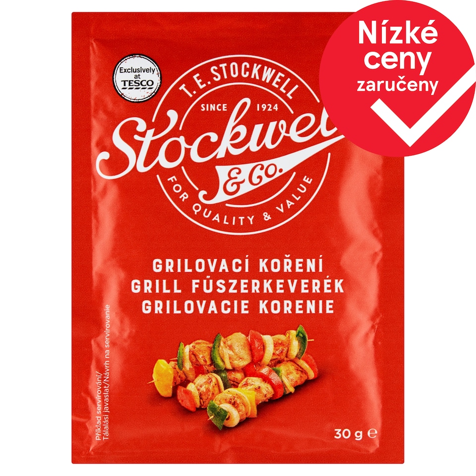 Stockwell & Co. Grilovací koření 30g