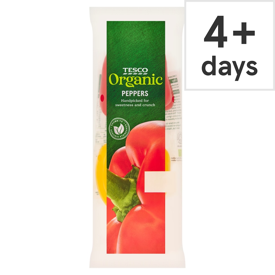 Tesco Organic Pepper 250G