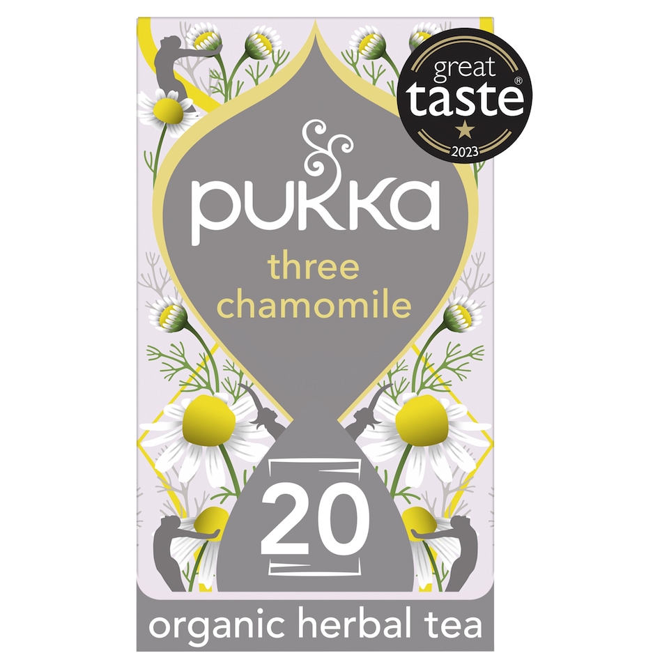 image 1 of Pukka Organic 3 Chamomile 20 Tea Bags 30G