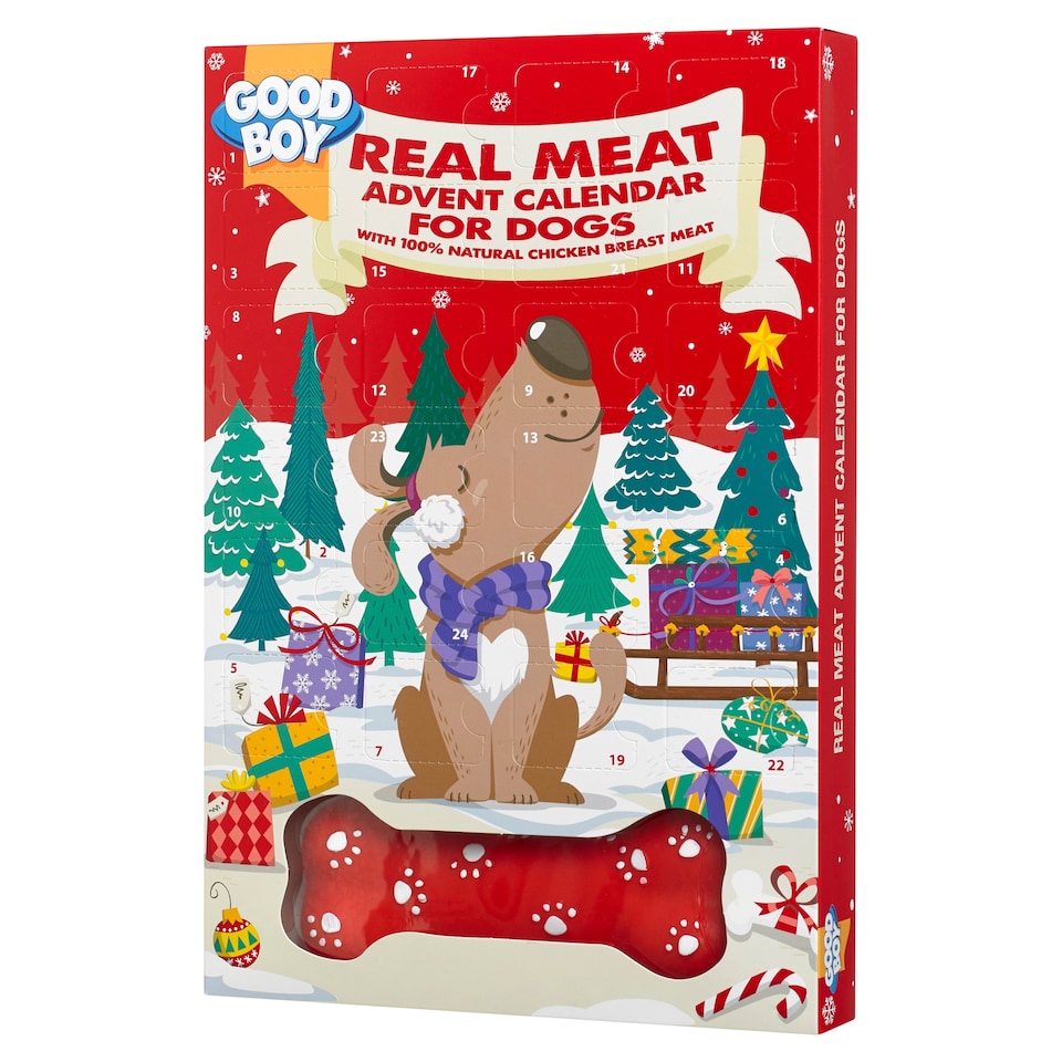 Good Boy Real Meat Advent Calendar For Dogs 100g