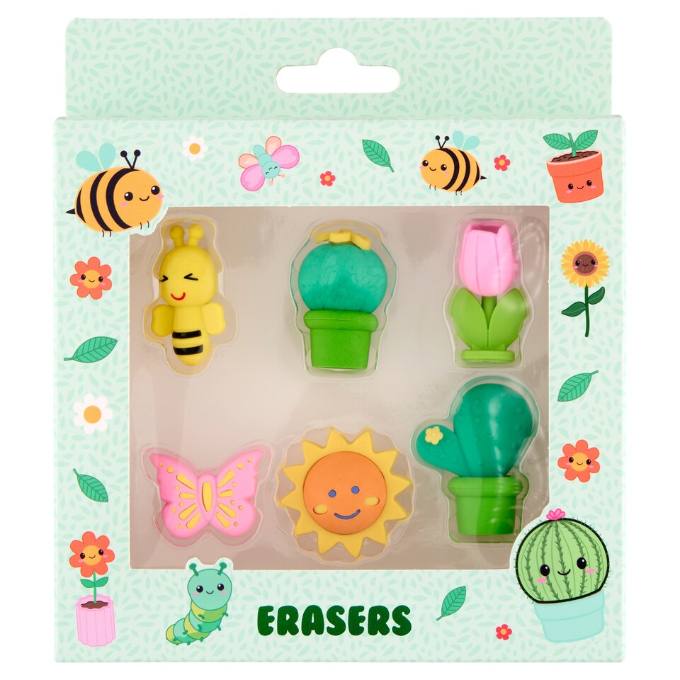 I'm Plant Eraser Set 6 pcs