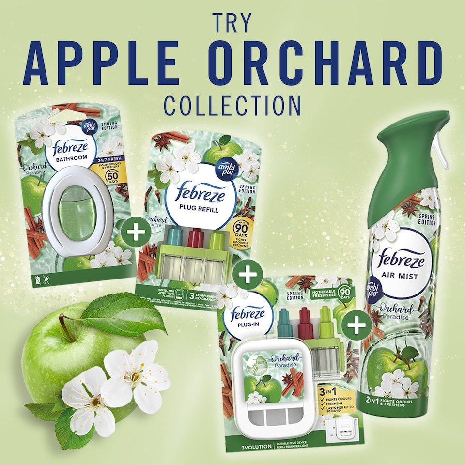 image 1 of Febreze Bathroom Orchard Paradise 7.5ml