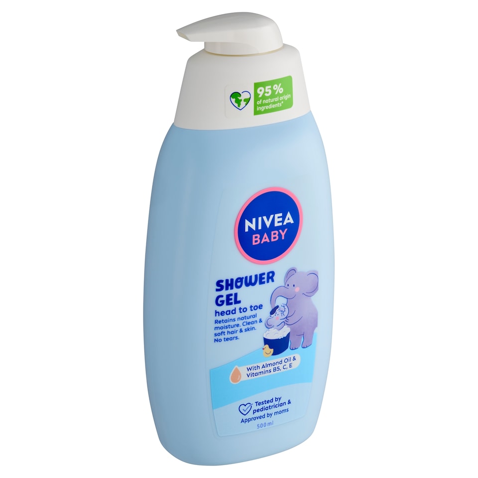 Obrázek 1 pro produkt Nivea Baby Sprchový gel pro celé tělo a vlásky 500ml