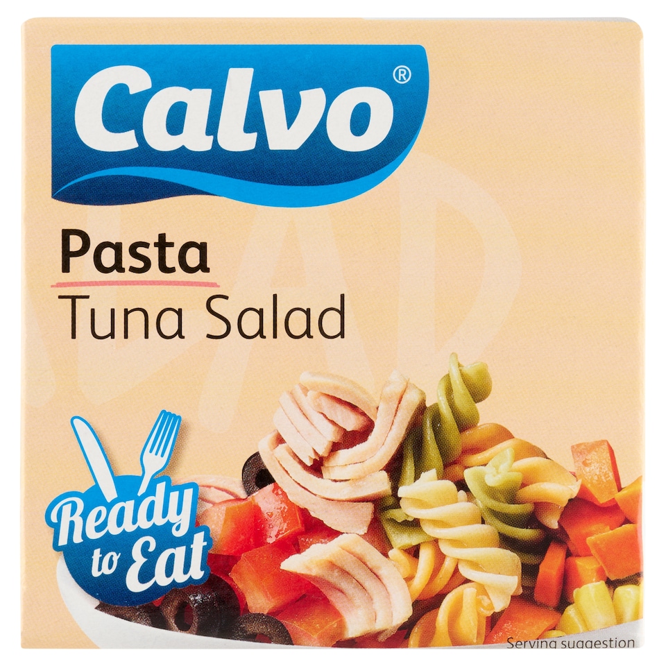 obrázok 1 z Calvo Zeleninový šalát s tuniakom a cestovinami tricolore 140 g